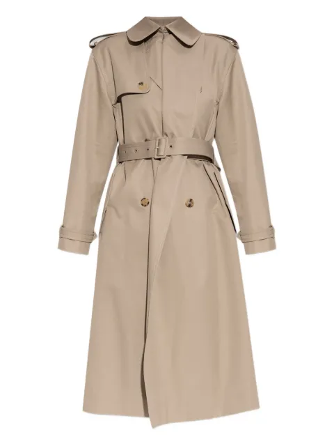 Alexander McQueen double-breasted trench coat