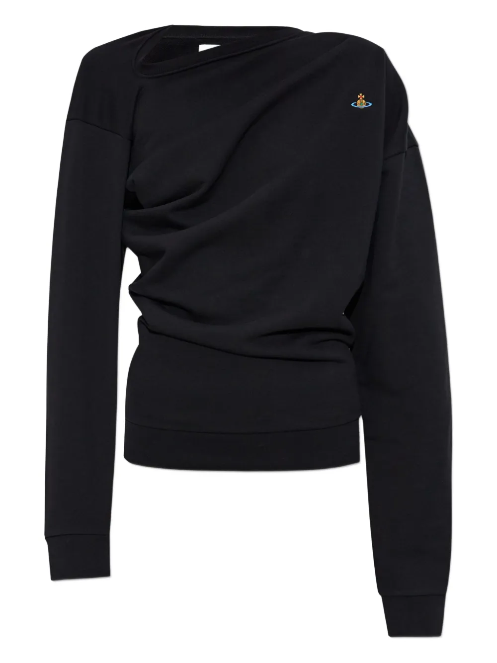 Vivienne Westwood Sweater met ruches Zwart
