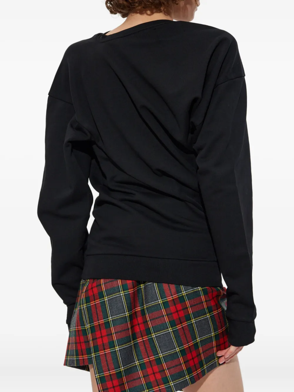 Vivienne Westwood Sweater met ruches Zwart