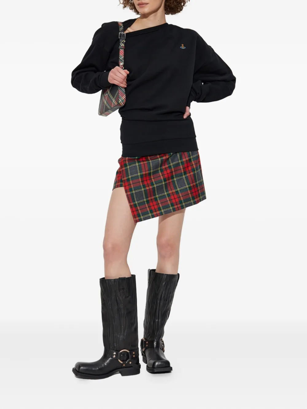 Vivienne Westwood Sweater met ruches Zwart