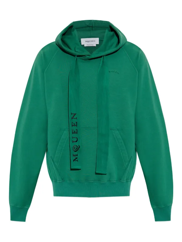 Alexander McQueen / コットン ポリアミド フーディ パーカー Alexander McQueen コットン パーカー | グリーン | FARFETCH JP