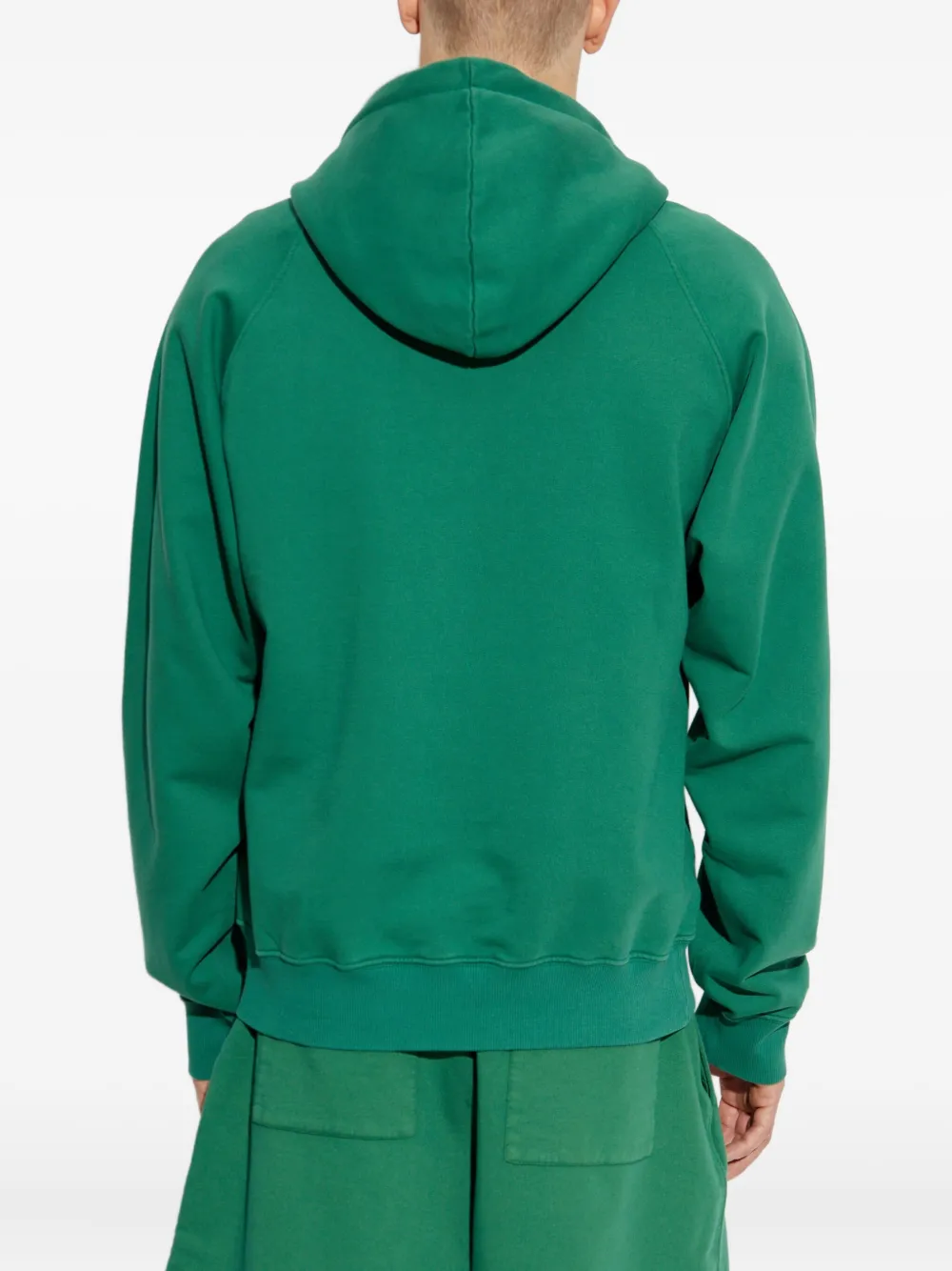 Alexander McQueen Katoenen hoodie Groen