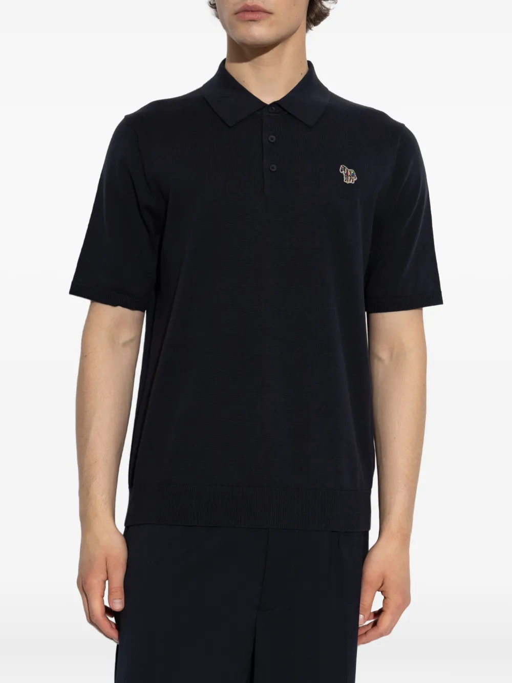 PS Paul Smith Poloshirt met geborduurd logo 49 BLUE