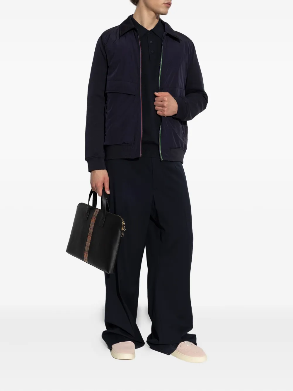 PS Paul Smith Poloshirt met geborduurd logo 49 BLUE