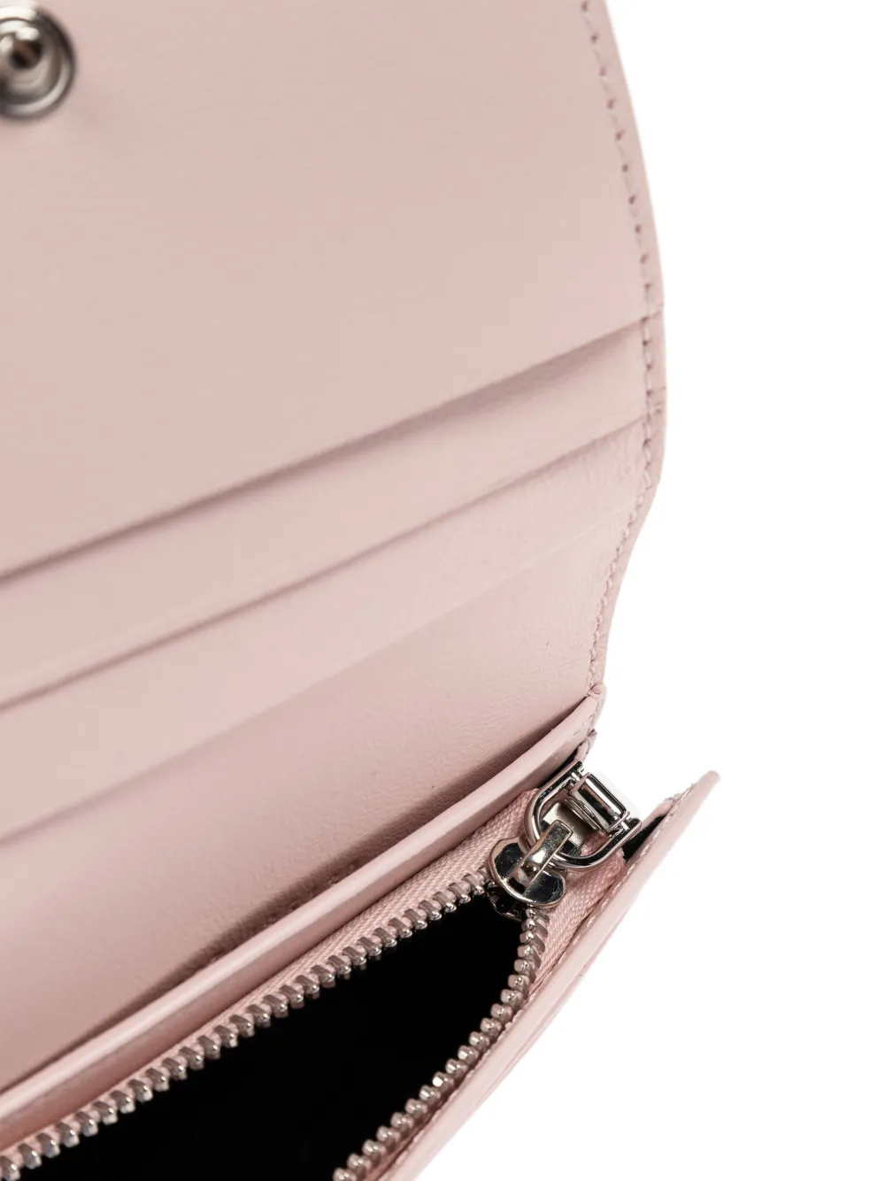 Alexander McQueen Leren portemonnee Roze