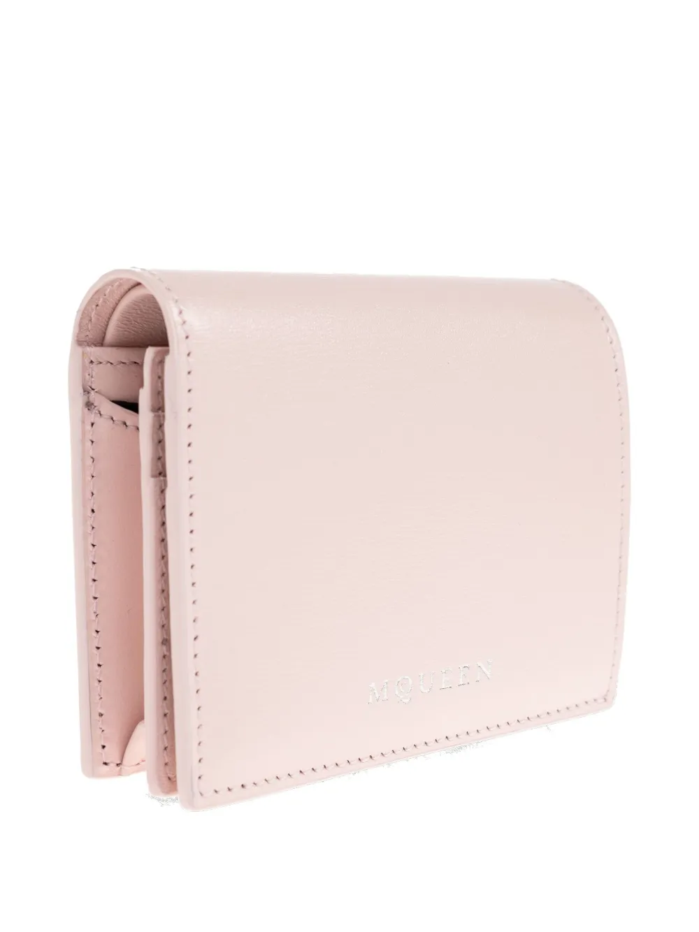 Alexander McQueen Leren portemonnee Roze