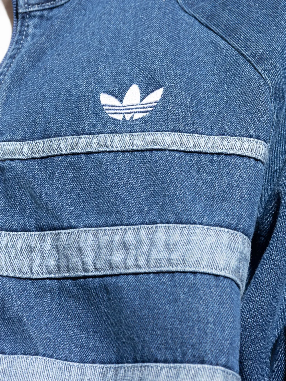 adidas Adicolor First denim trainingsjack Blauw