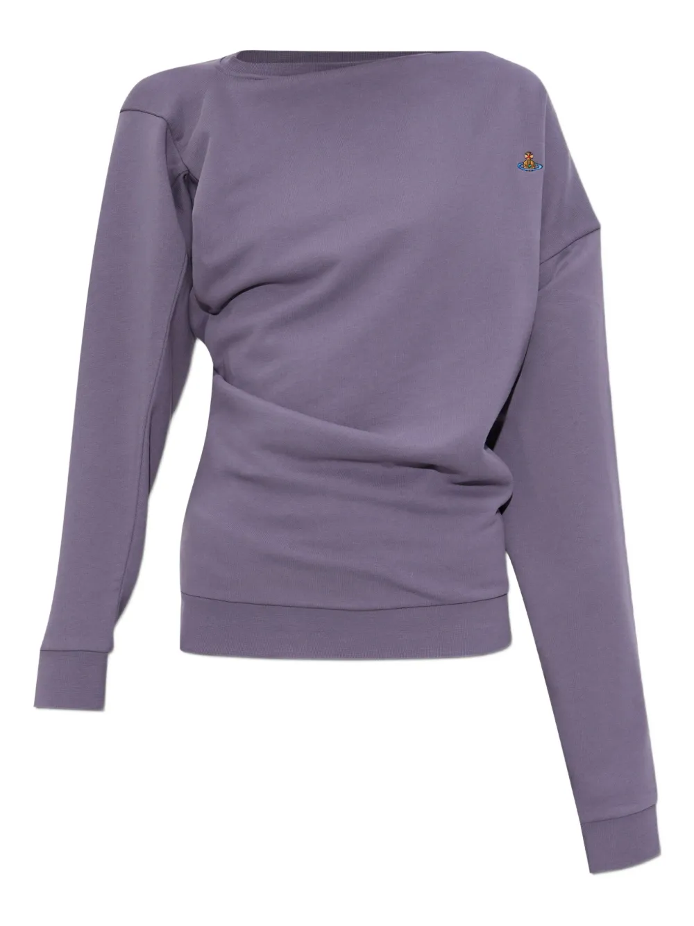Vivienne Westwood Sweater met ruches Paars