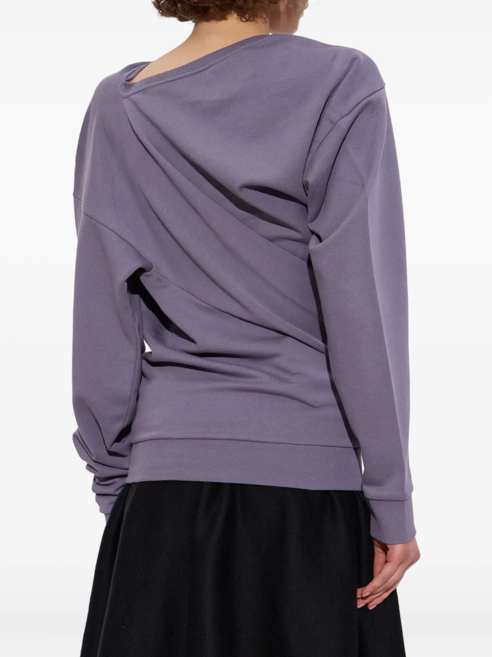 Vivienne Westwood Sweater met ruches Paars