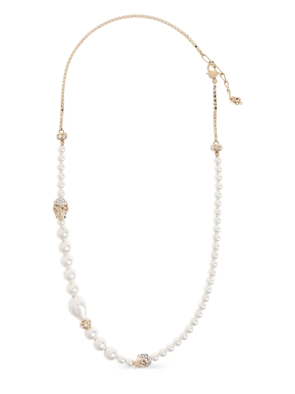 crystal-embellished necklace