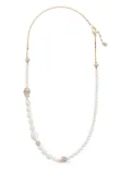 Alexander McQueen crystal-embellished necklace - Gold