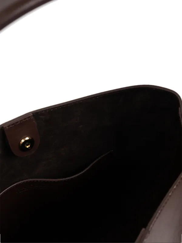 JW Anderson レザーショルダーバッグ | ブラウン | FARFETCH JP