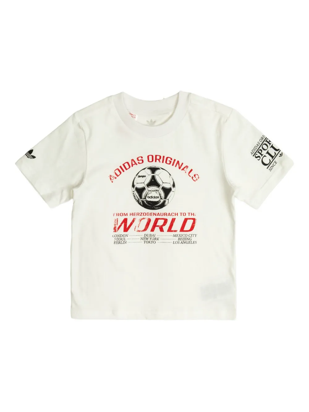 adidas Kids graphic-print t-shirt - ホワイト adidas Kids graphic-print t-shirt - ホワイト