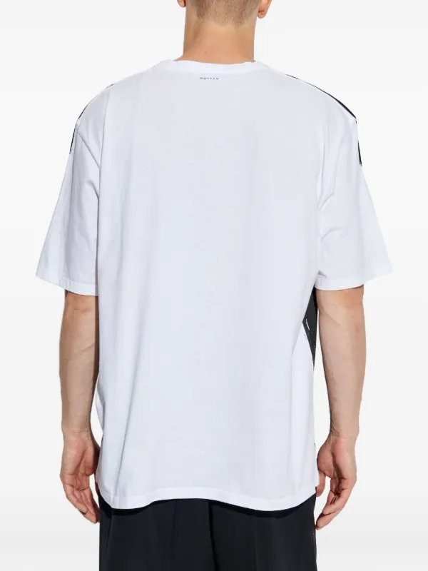 ★alexander mcqueen★ Skull Print T-Shirt White 704988QTZ090 Alexander McQueen Skull-print T-shirt | White | FARFETCH