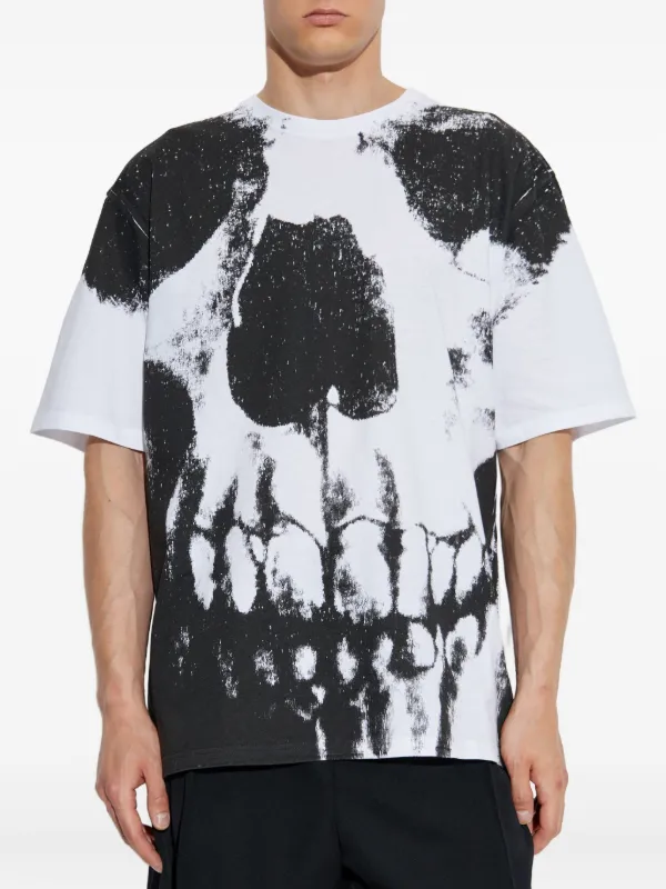 ★alexander mcqueen★ Skull Print T-Shirt White 704988QTZ090 23955668_54441725_600.jpg