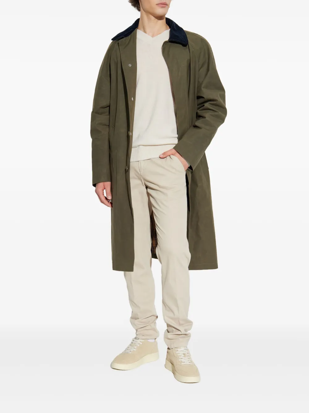 Eleventy button-fastening trousers | Tapered Pants | Image 2