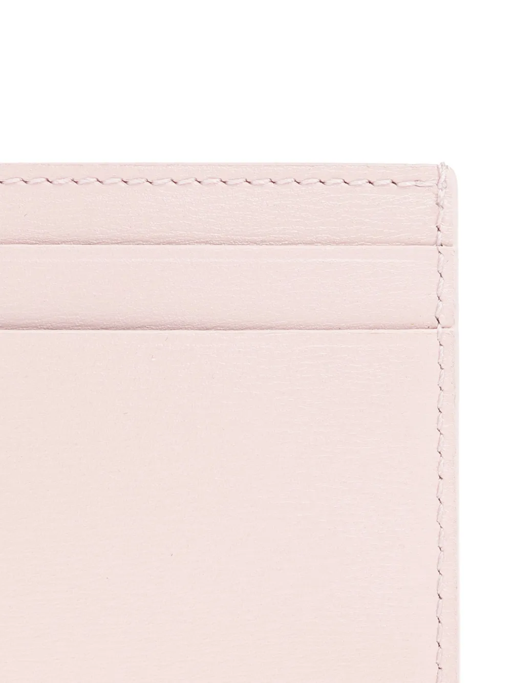 Alexander McQueen Leren pasjeshouder Roze
