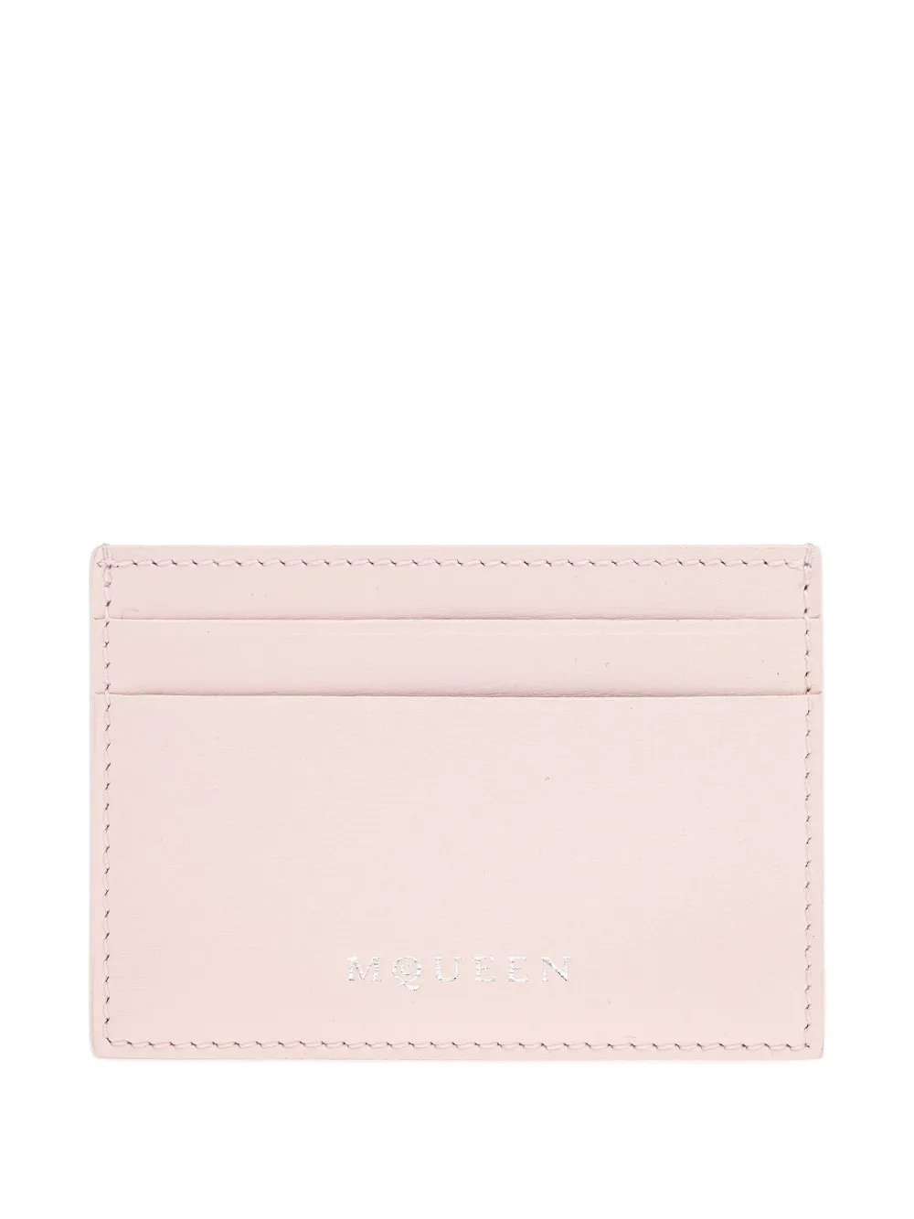 Alexander McQueen Leren pasjeshouder Roze