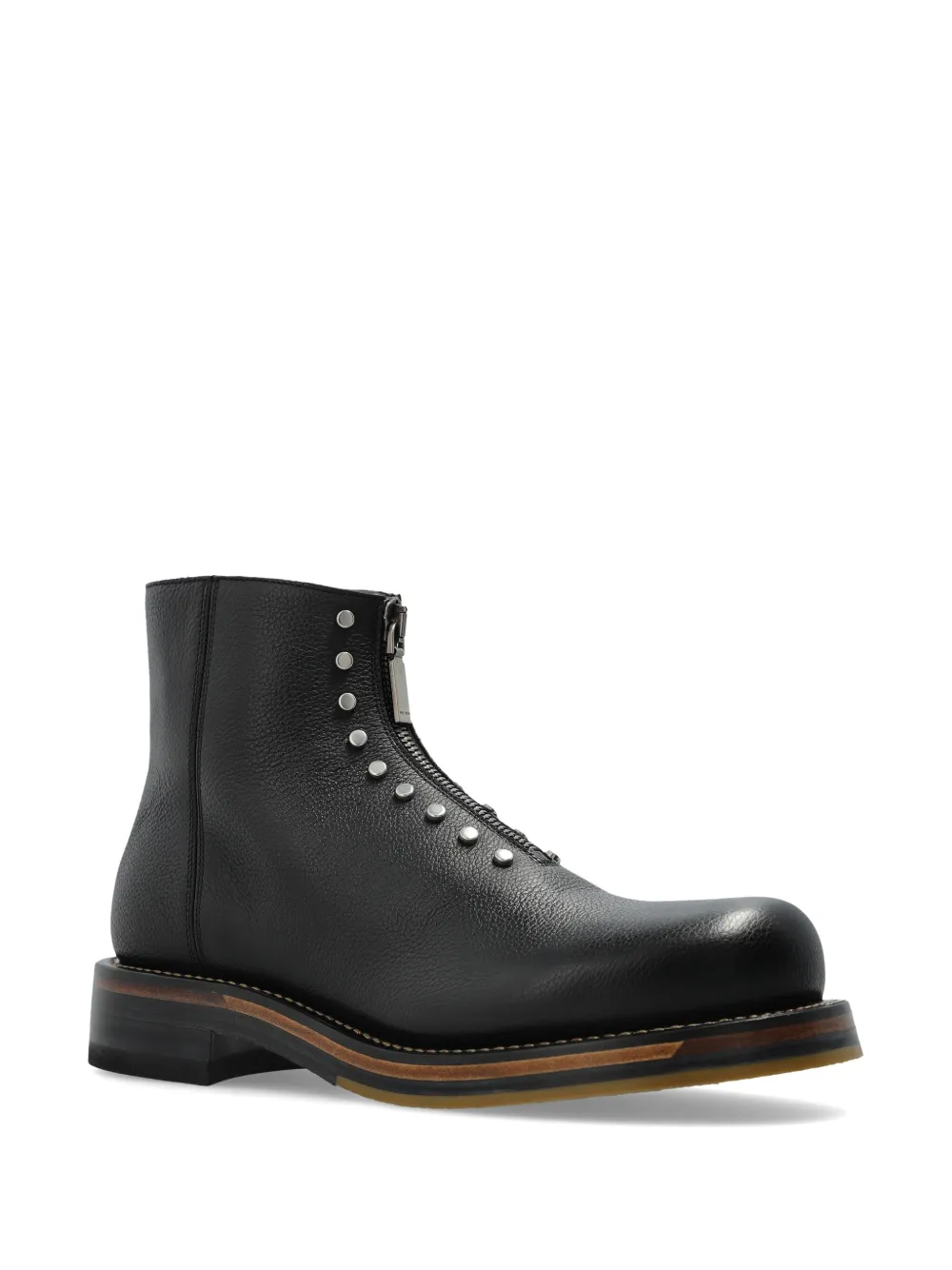 Alexander McQueen stud-embellished boots Black