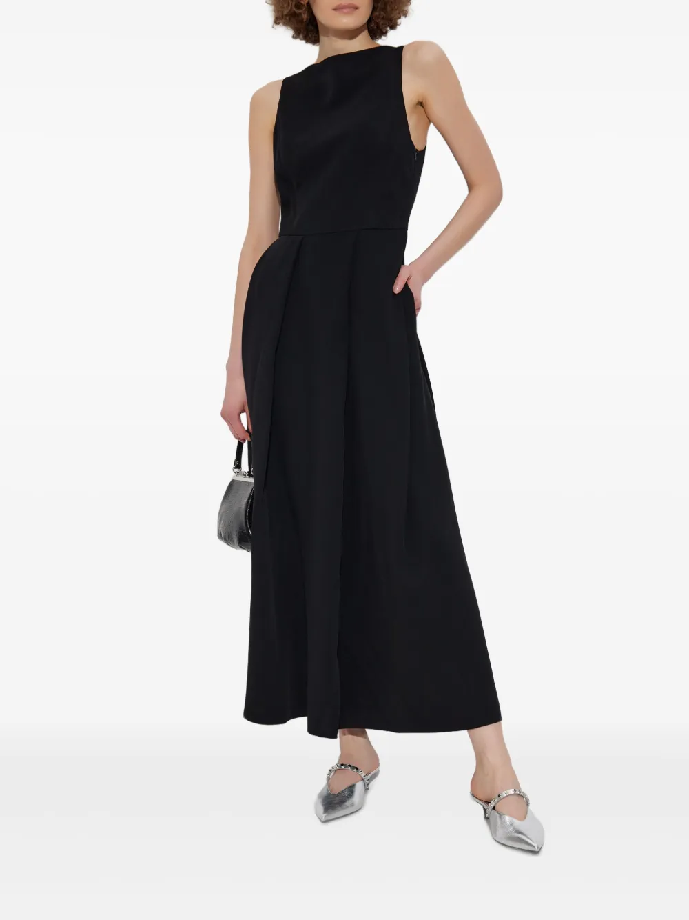 Emporio Armani Mouwloze jurk Zwart