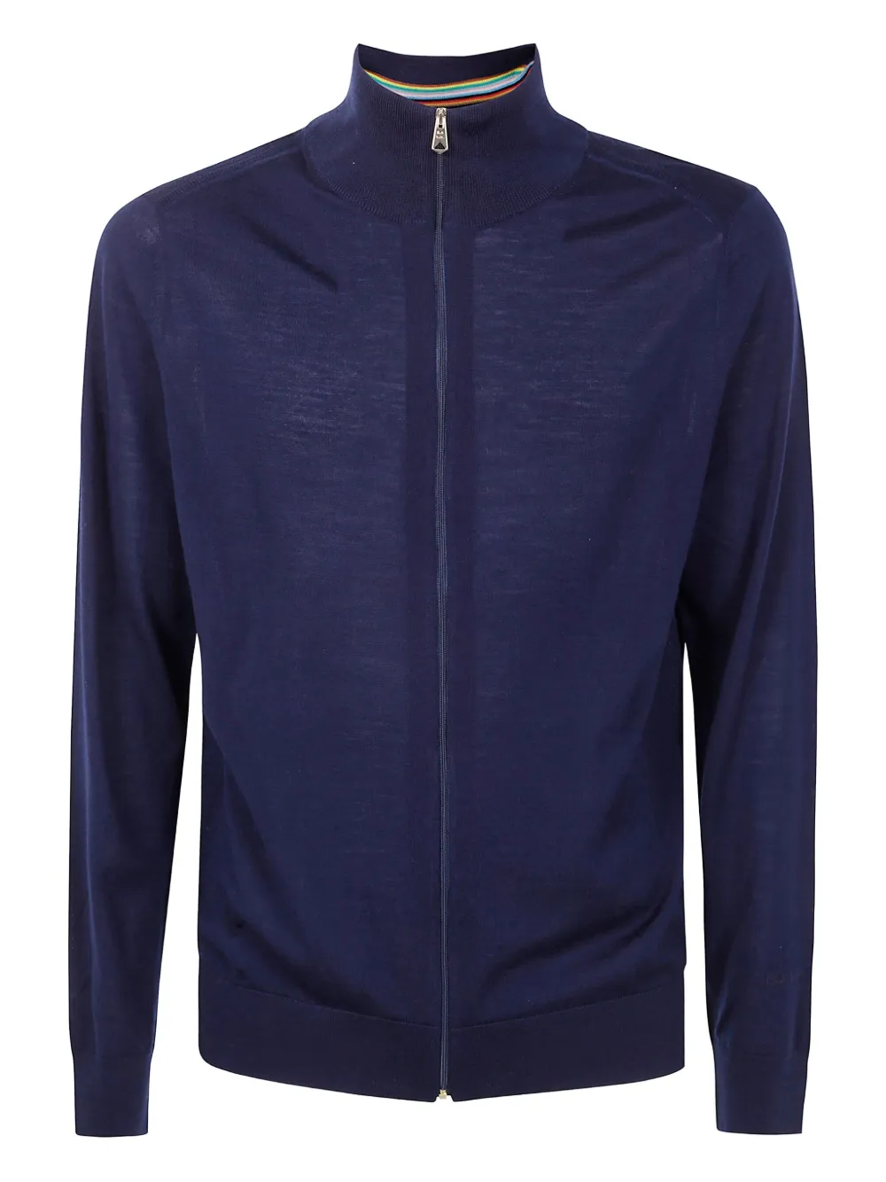 Paul Smith high-neck zip-front cardigan | Blue | Image 1
