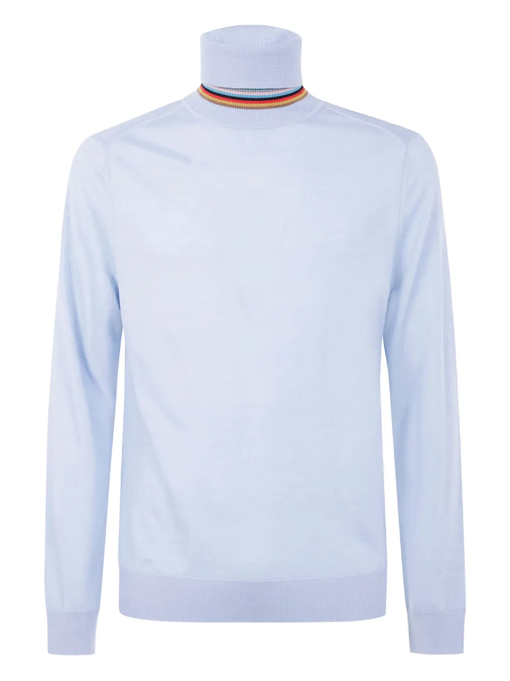 Paul Smith suéter con cuello a rayas | azul | Image 1
