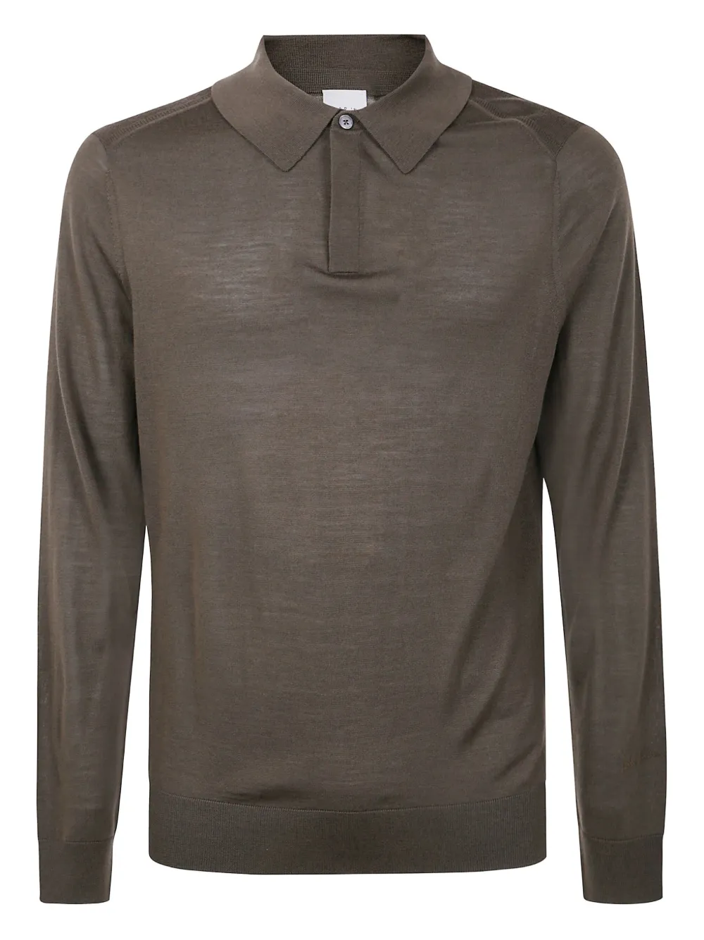 Paul Smith long-sleeve polo shirt Bruin