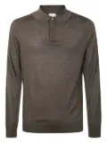 Paul Smith long-sleeve polo shirt - Brown