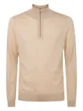 Paul Smith high-neck zip-up jumper - Neutrals