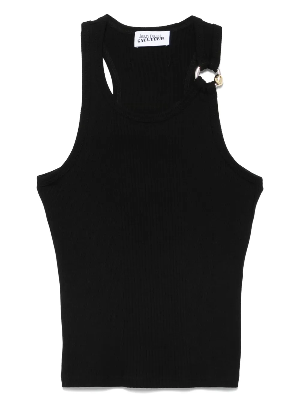 Jean Paul Gaultier Mouwloze top Zwart