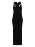 Jean Paul Gaultier scoop-neck dress - Black