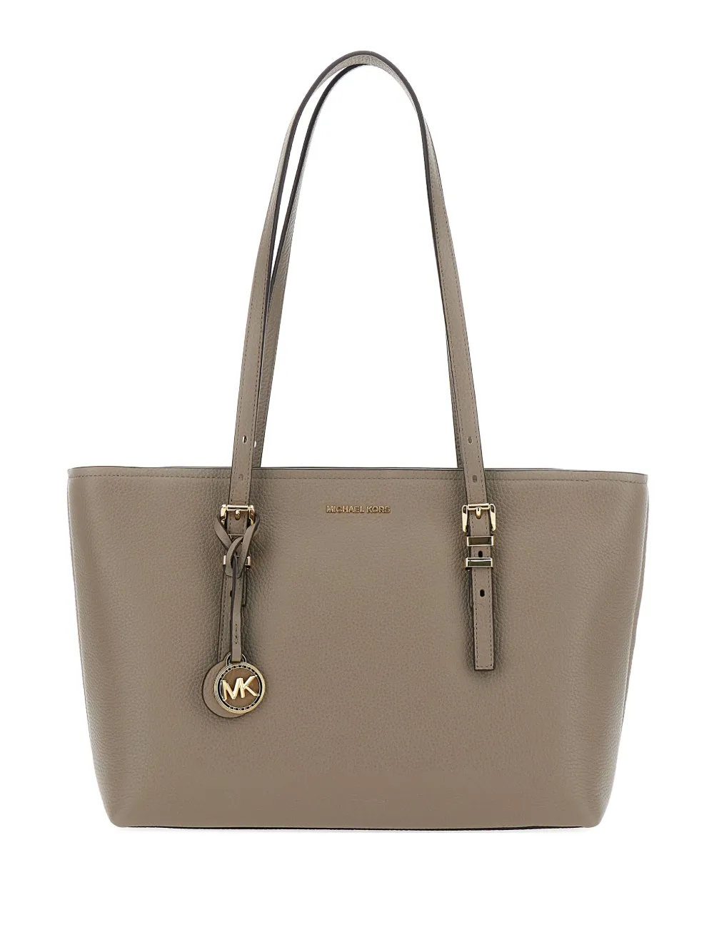 logo-charm shoulder bag