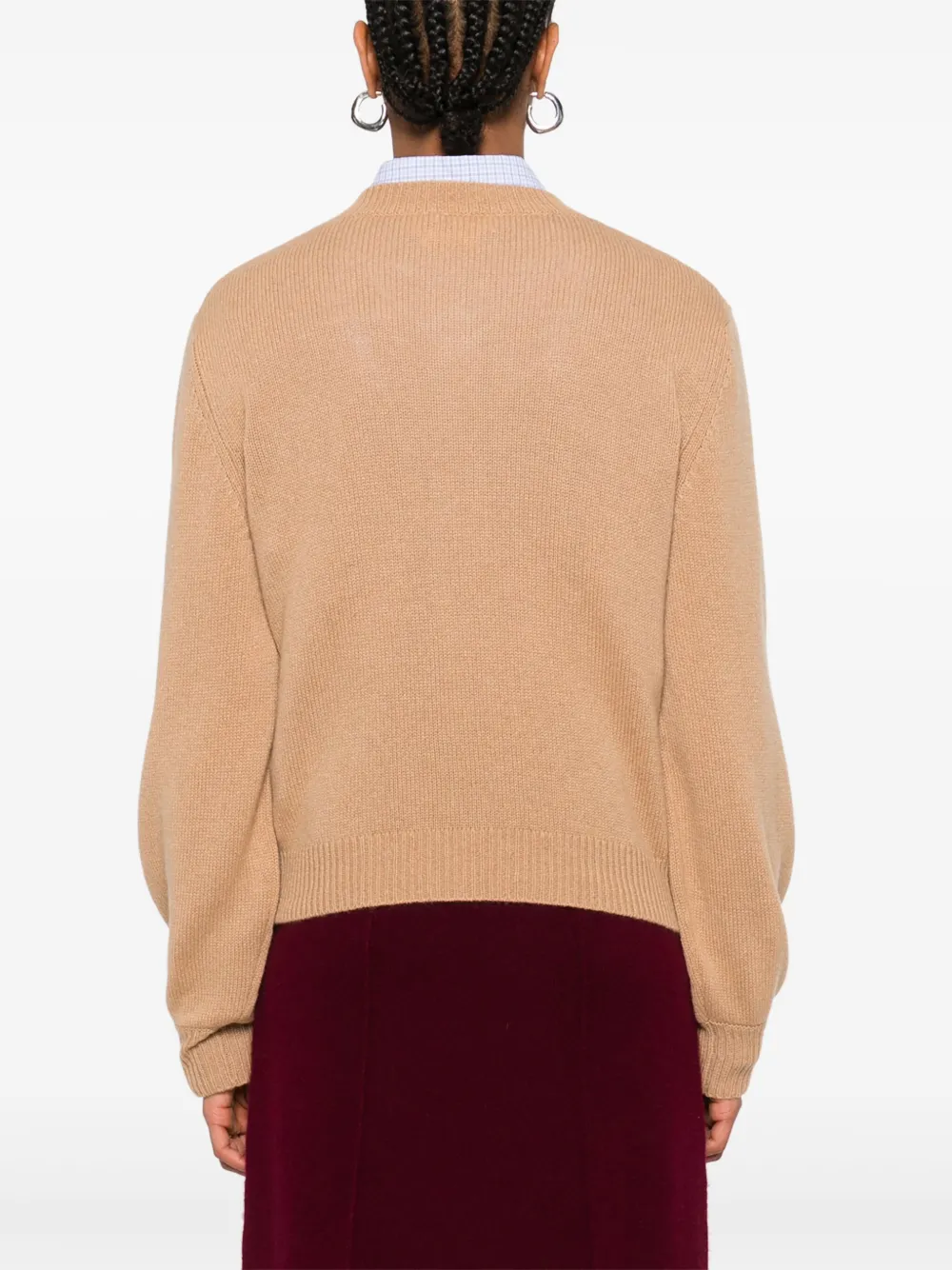 Marni V-neck sweater Bruin