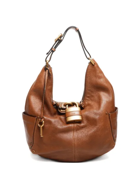 Chloé Pre-Owned 2000-2015 Paddington padlock leather tote bag