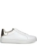 Baldinini metallic-back leather sneakers - White