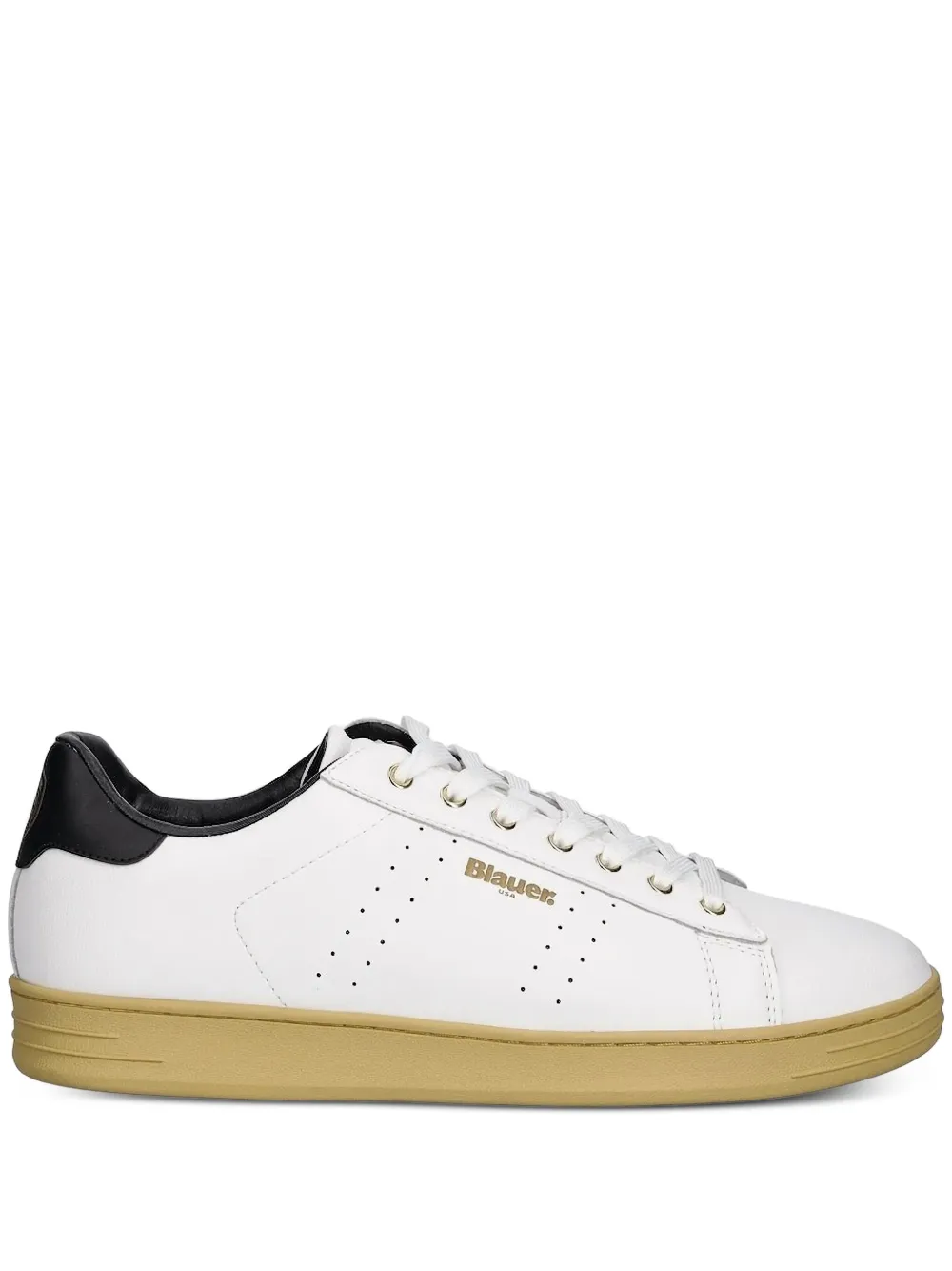 Blauer leather sneakers | White | Image 1