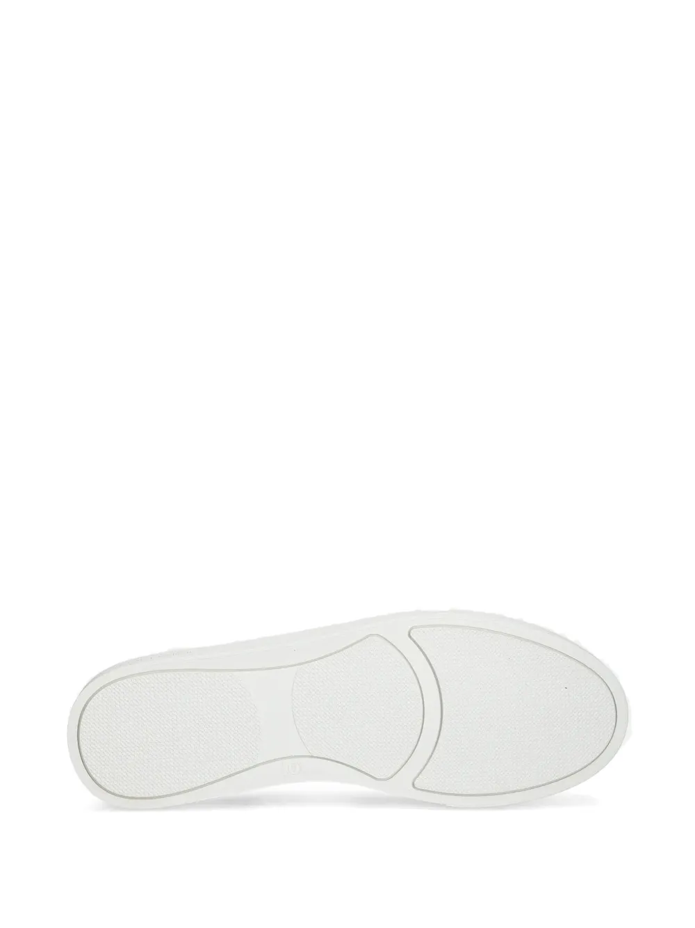 Baldinini leather panel sneakers White