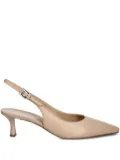 Baldinini 60mm pointed-toe slingback pumps - Neutrals