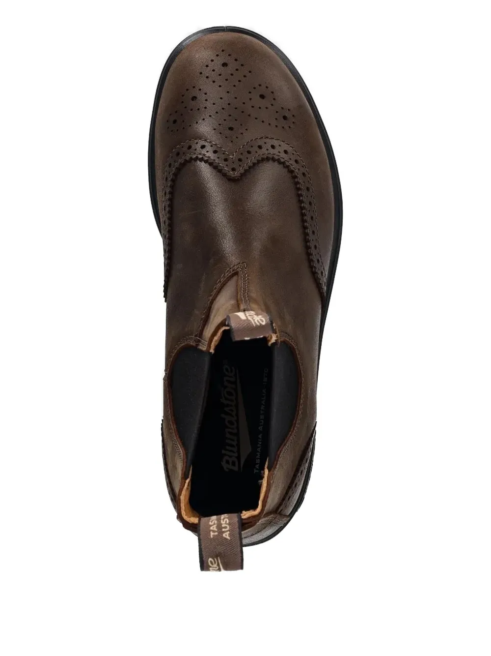 Blundstone brogue chelsea boots Brown