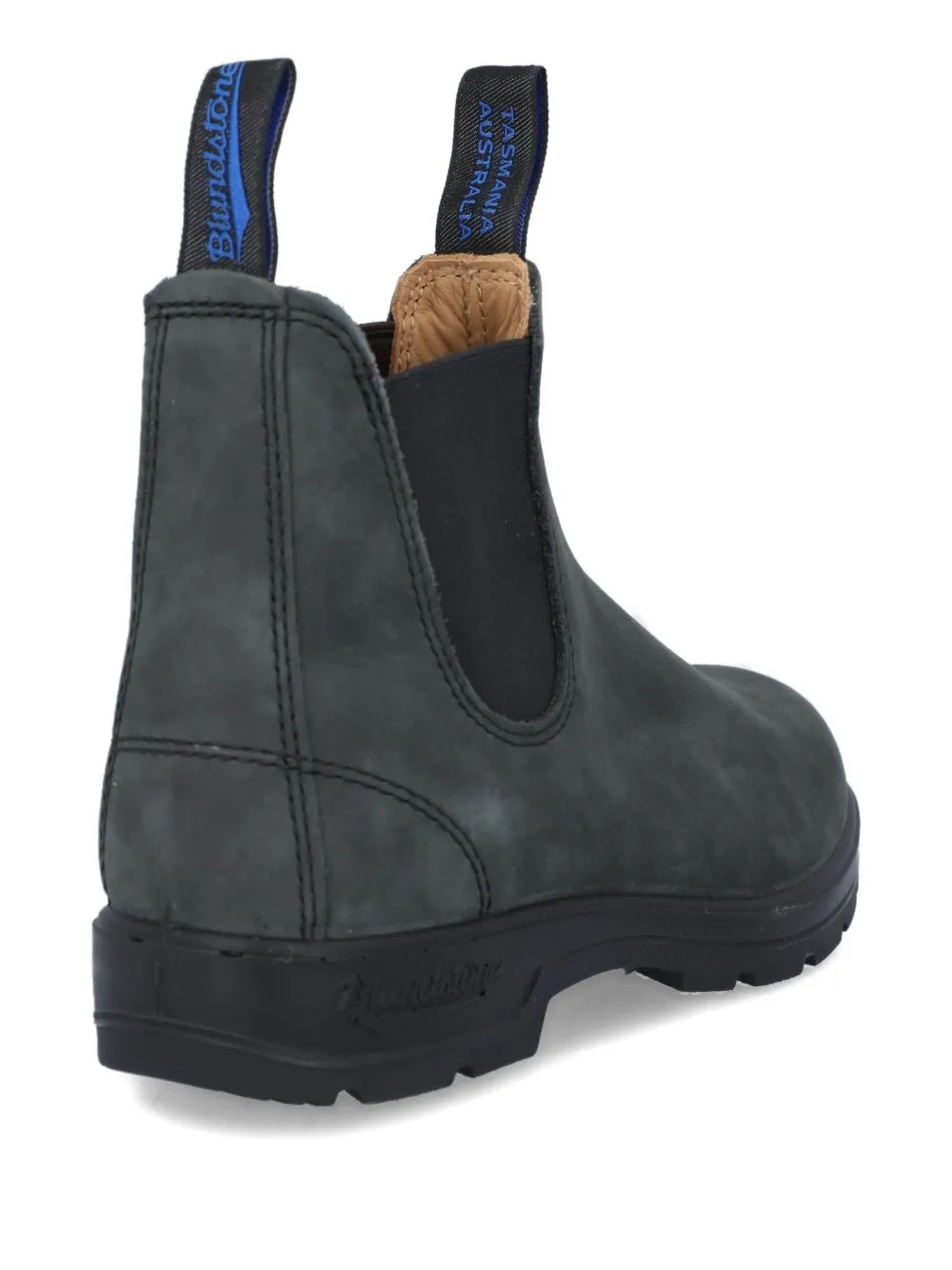 Blundstone elastic-sided leather boots Grey