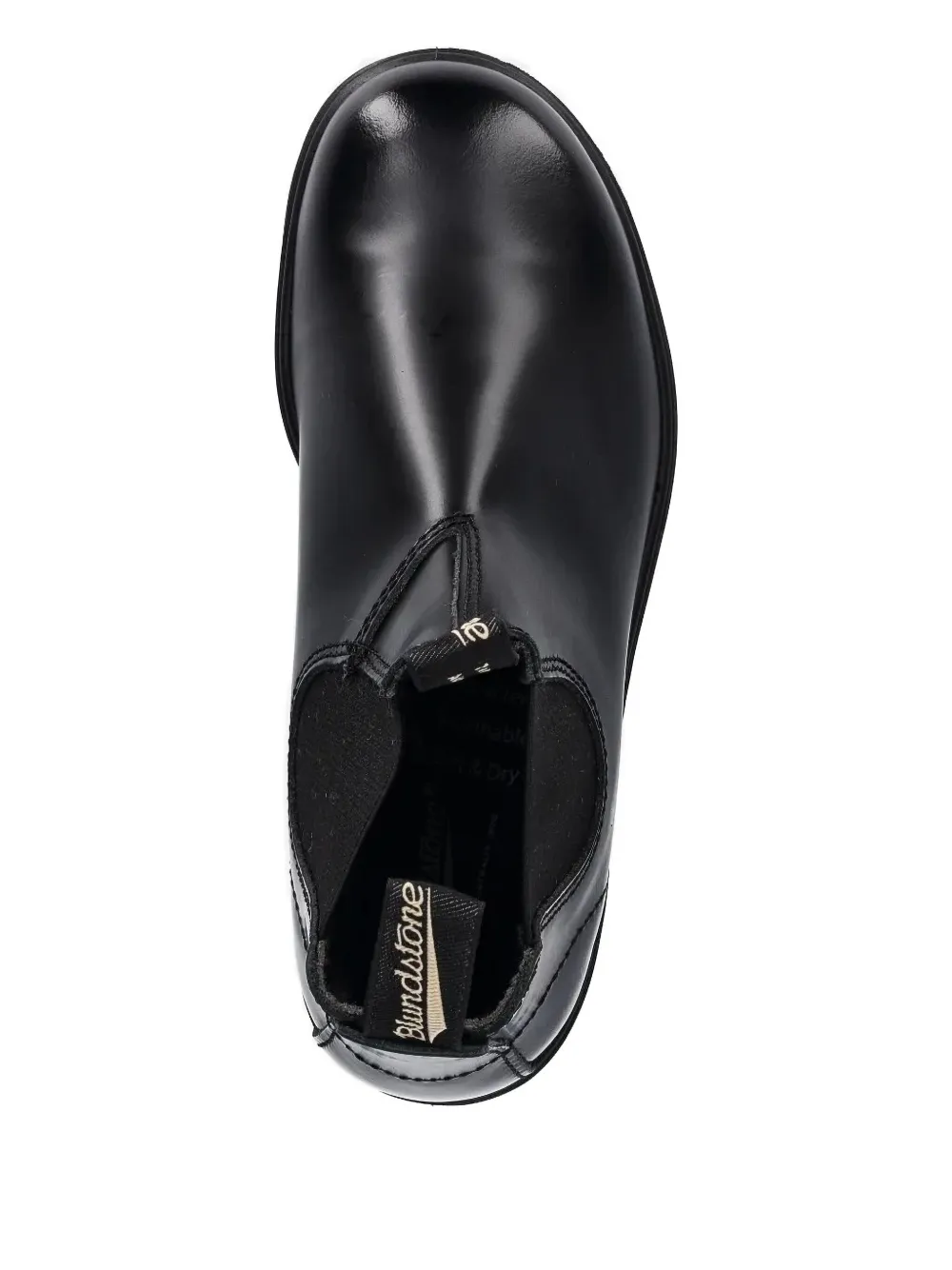 Blundstone elastic-sided leather boots Black