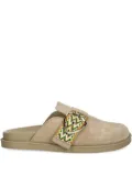 Blauer Glade04 suede flat mules - Neutrals