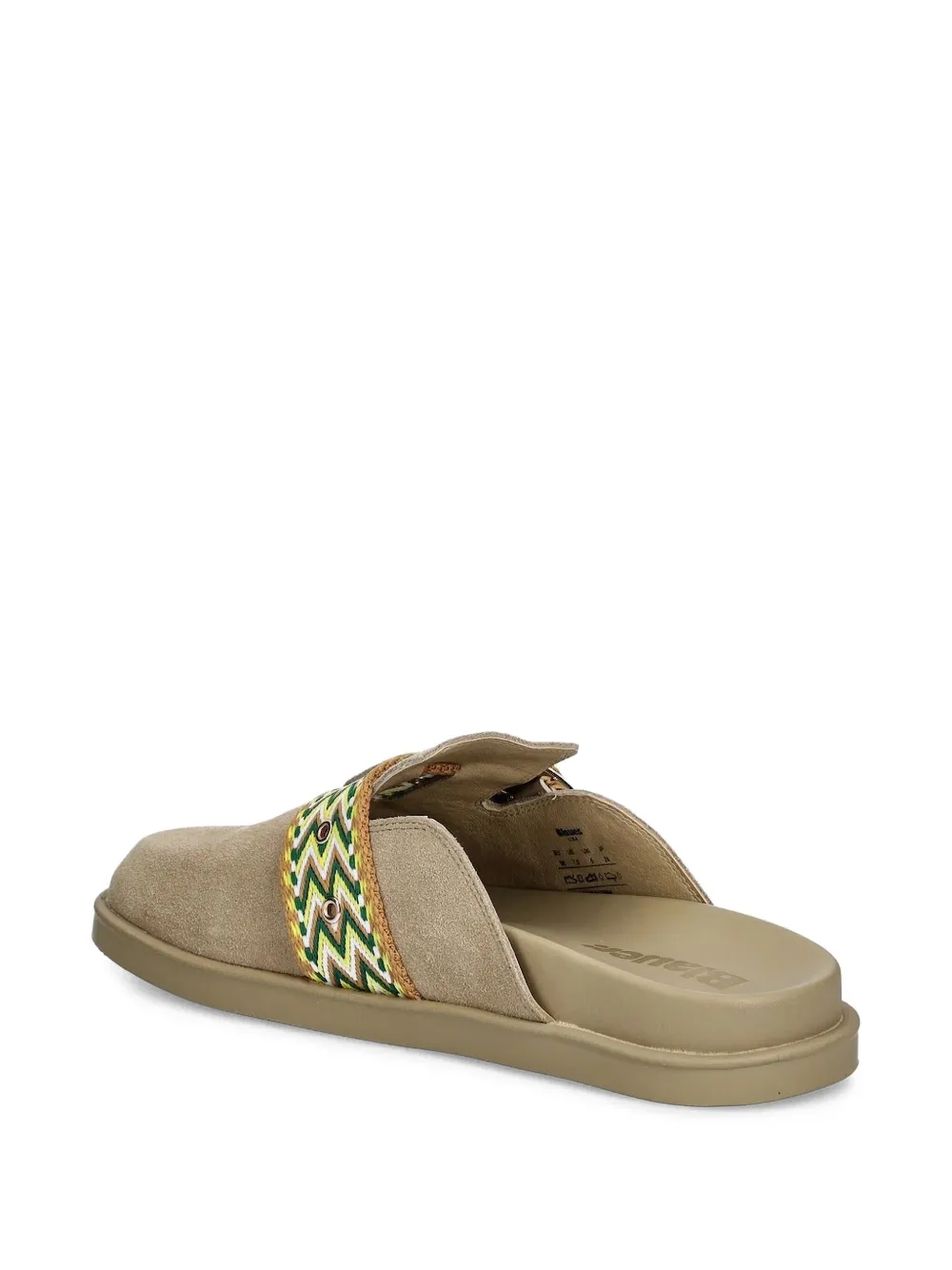 Blauer Glade04 suede flat mules Neutrals