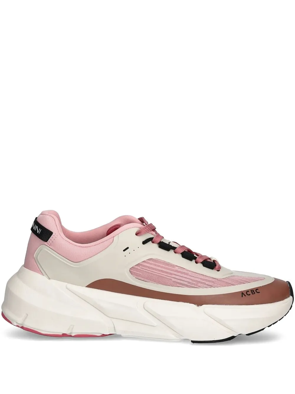 Baldinini Colourblock Sneakers In Pink