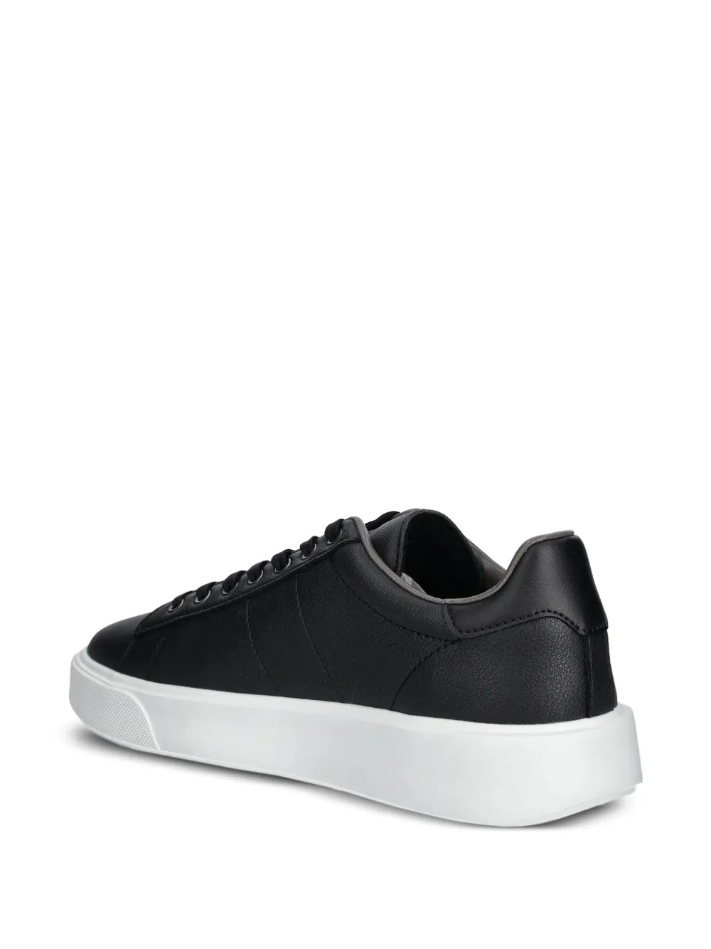 Blauer Buck leren sneakers Zwart