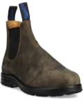 Blundstone elastic-sided leather chelsea boots - Brown
