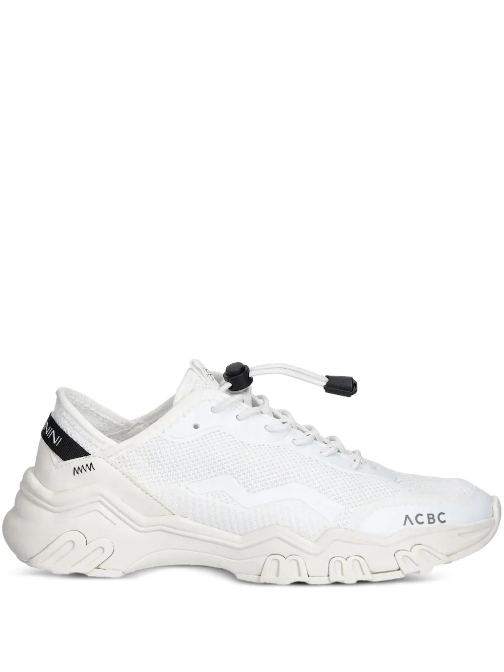Baldinini textured pull-on trainers - ホワイト Baldinini textured pull-on trainers - ホワイト