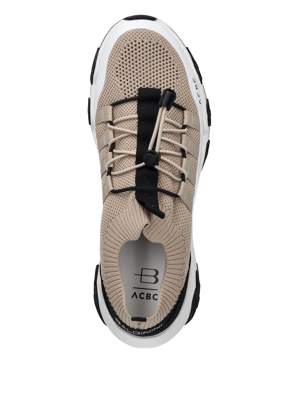 Baldinini knitted pull-on sneakers Neutrals