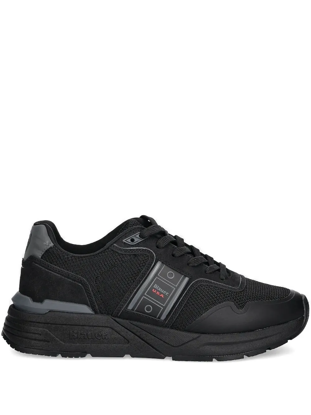 Blauer mesh-panel sneakers | Black | Image 1