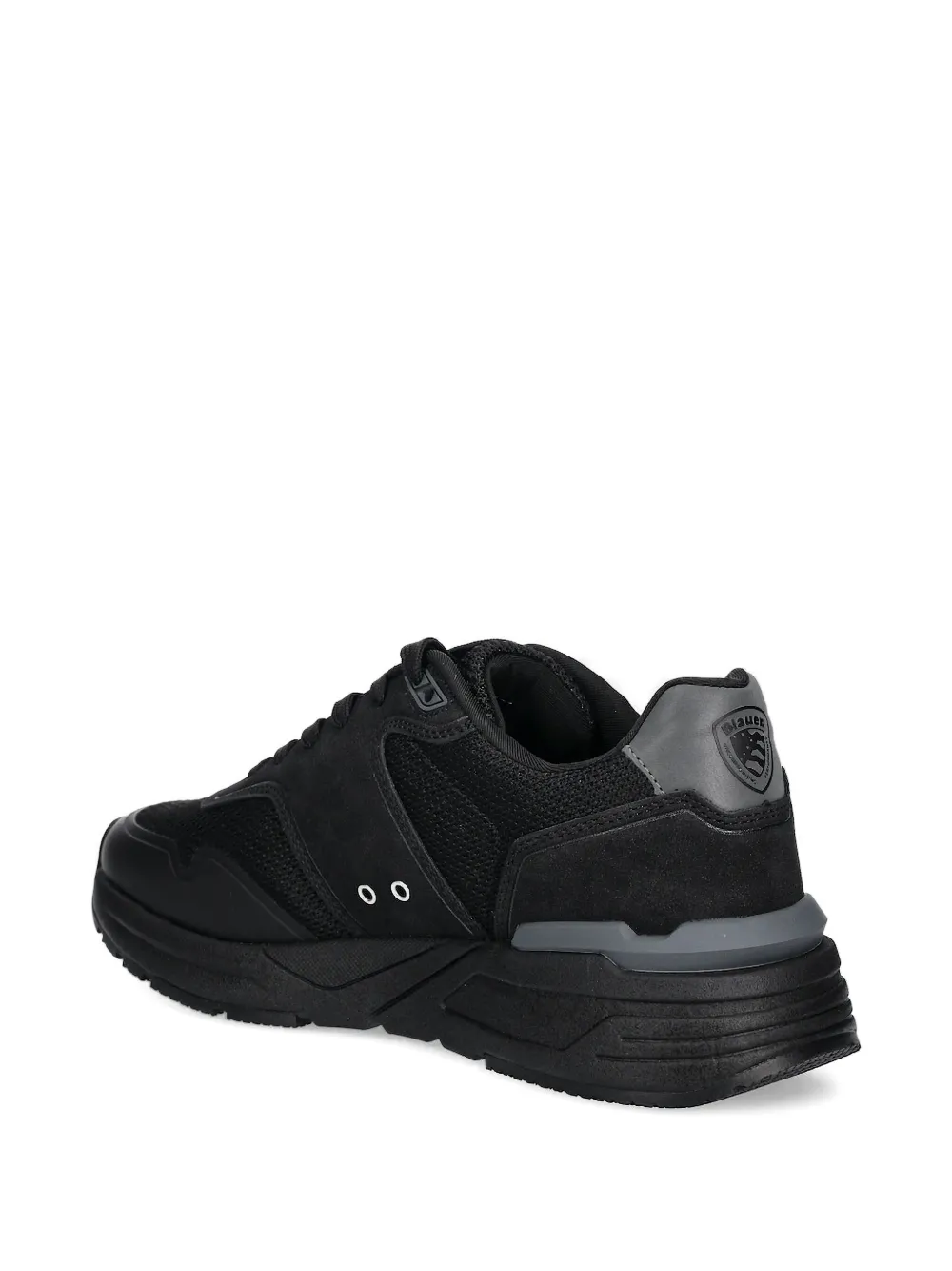 Blauer mesh-panel sneakers Black